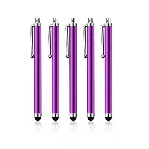 Qty-1 Capacitive Touch Screen Stylus Pen For All Touch Screen Devices Purple - Picture 4 of 8